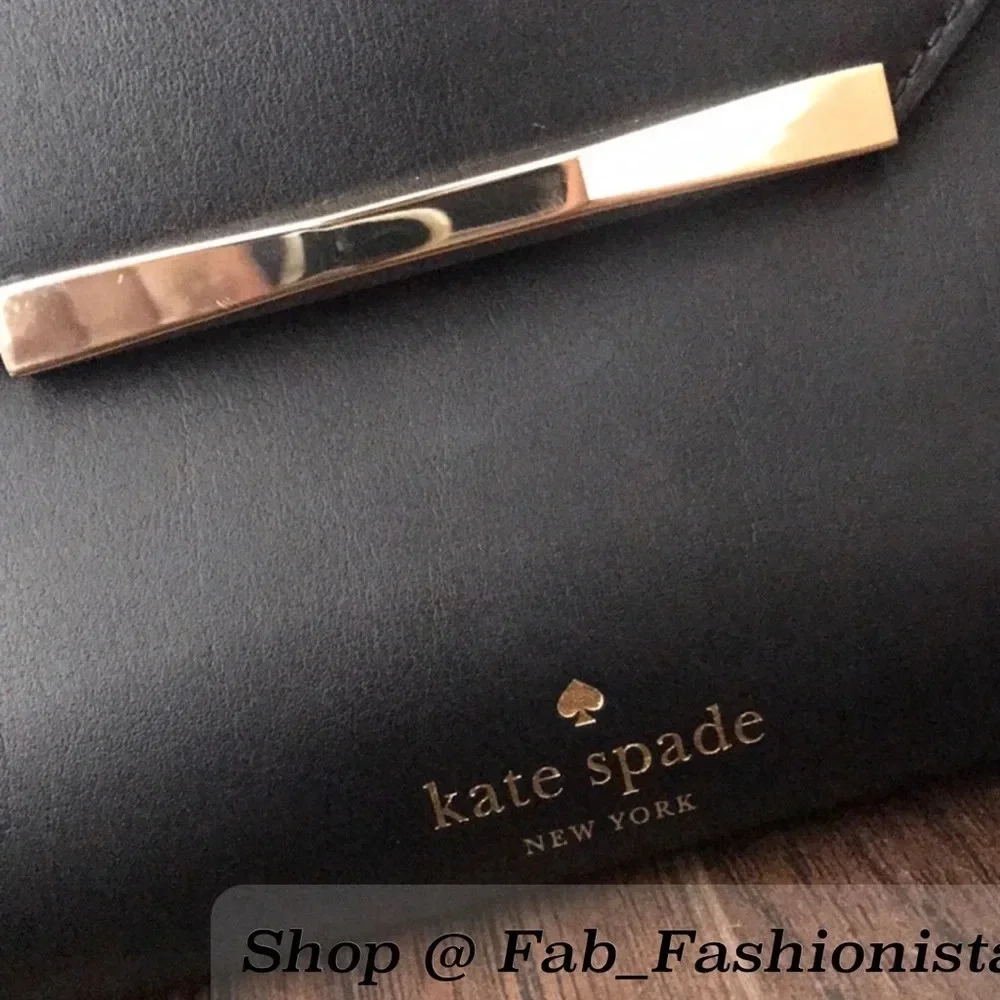 Kate Spade Leather Purse black